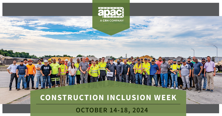 Construction Inclusion Week is October 14 – 18